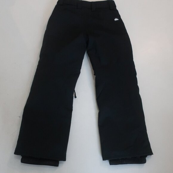 NWT Boys Quiksilver Black Insulated Ski Pants S/10 - Picture 5 of 7